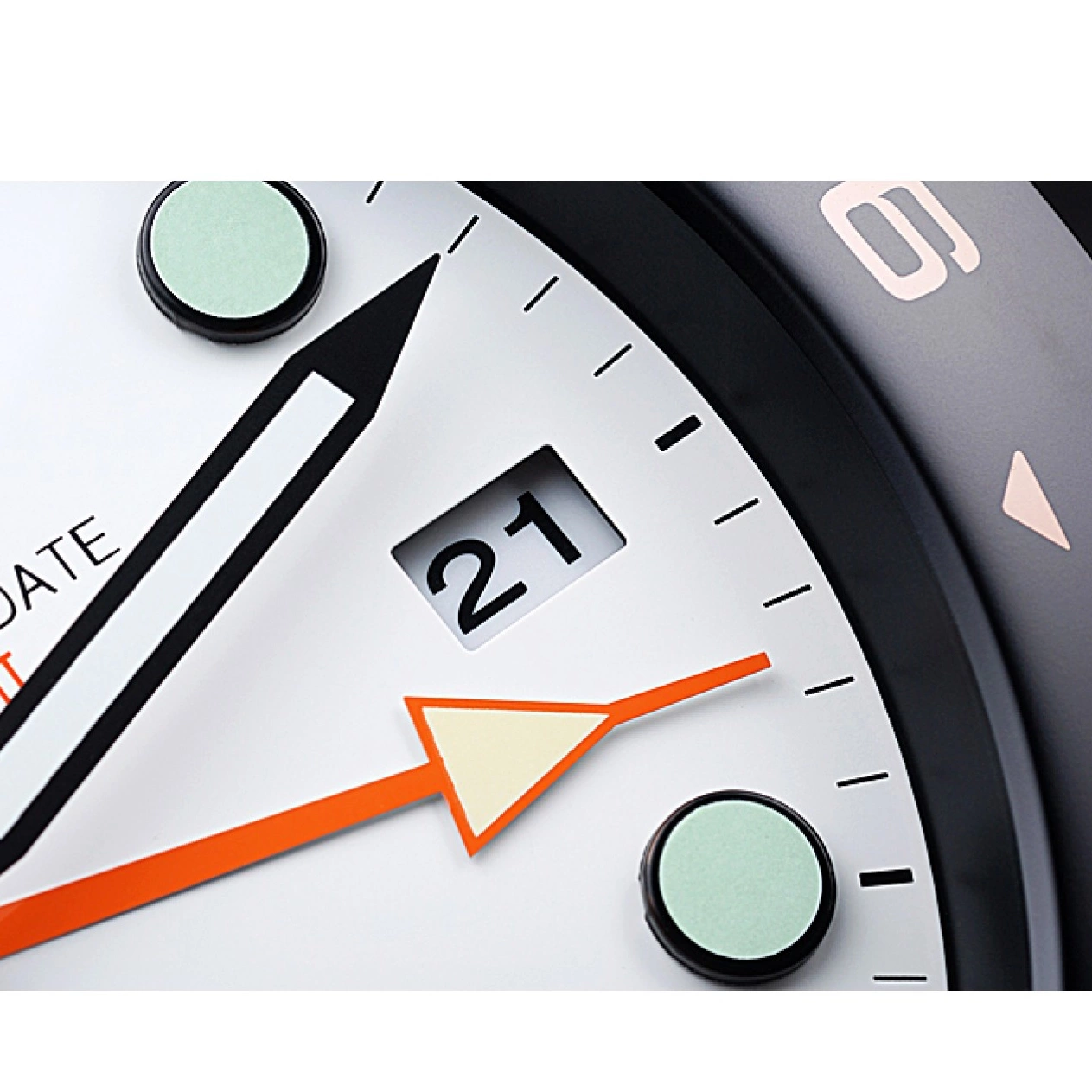 Best AAA Replica Sites Wall Clock Rolex Black-Orange II 622479 Explorer 0629